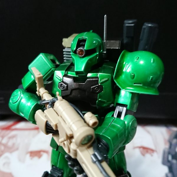 ザク1スナイパー エアブラシ初挑戦