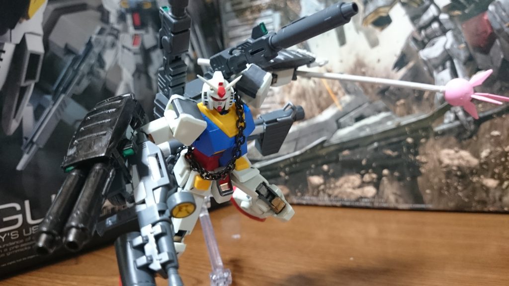 ・フル装備

A・B両方を装備したものっス結構派手になったっスね