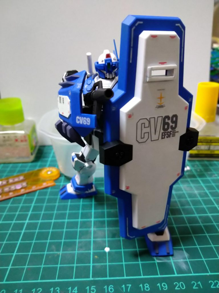 ガンシールドで射撃時の防御性を向上