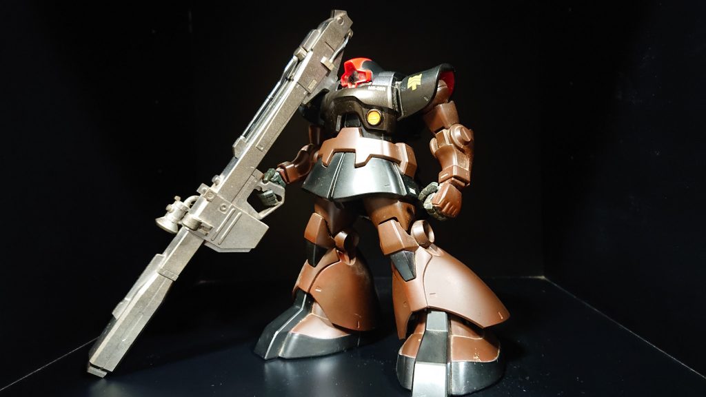 ビームバズの合わせ目は消したけど肩の合わせ目消すの忘れてました
よく見たら右手の人差し指無くなってる…