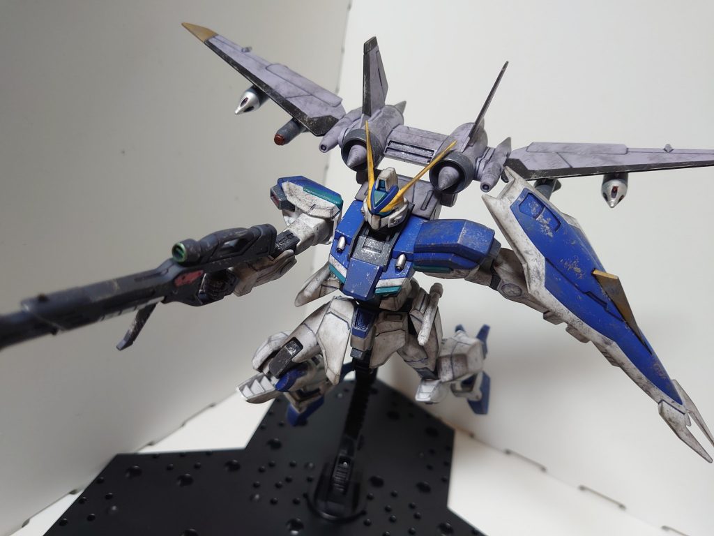 ビームライフル構え