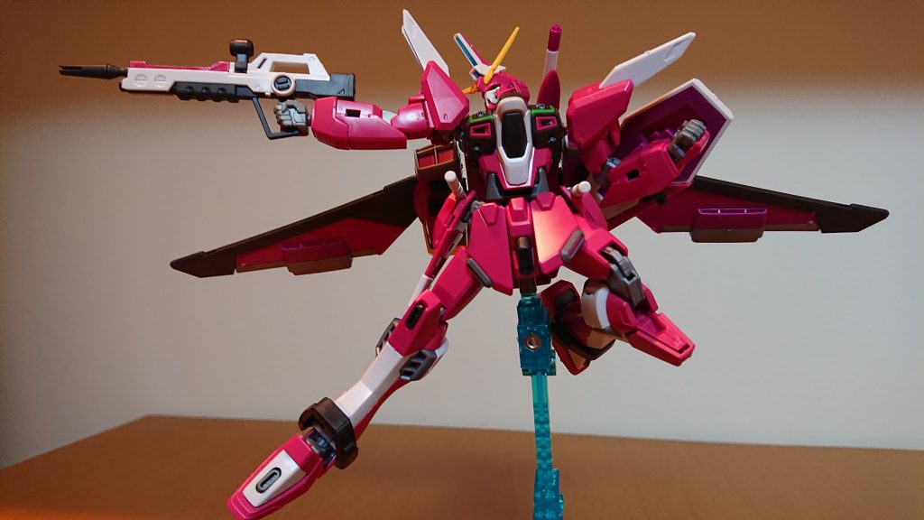 HG ∞ジャスティスガンダム–2枚目/制作者：刺身オレンジ