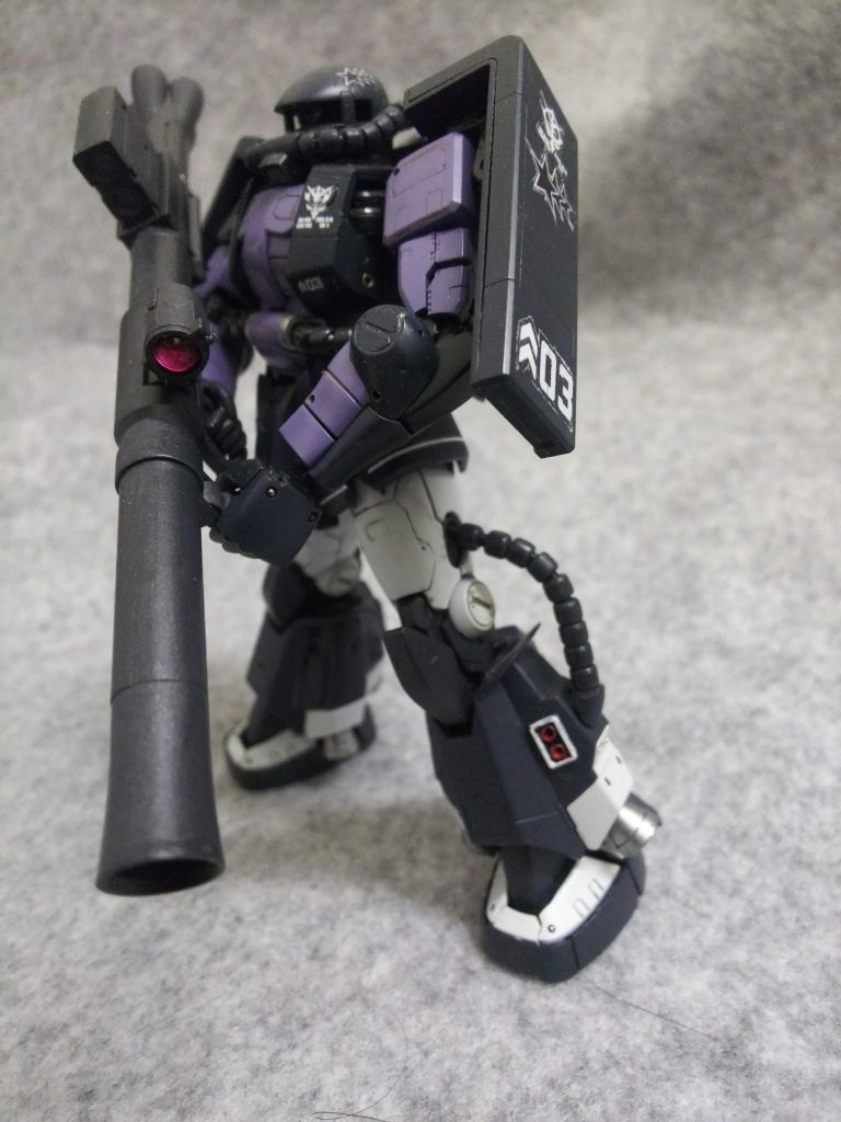 RGザク改造オリジン版黒い三連星–4枚目/制作者：みっつ