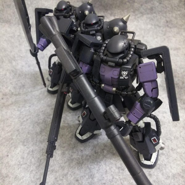 RGザク改造オリジン版黒い三連星