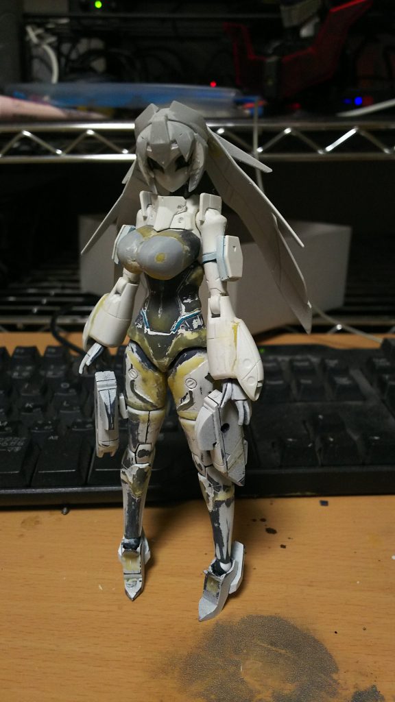 モビルドールメイ側は、何でこんなに手を加えたかなぁっていうのが、個人的な感想、手元にメイを持っている方は比べてみると、私がどこを重視して改造しているかわかると思います