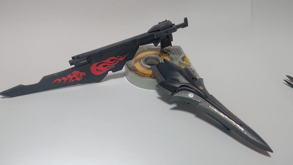 装備だけを
今回の作品はデカールにも力を入れてみたので、いい具合に派手になったかと