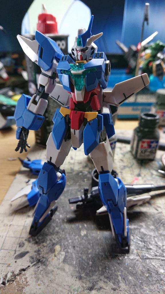 エナメルで部分塗装、これだけでもかっこいい…