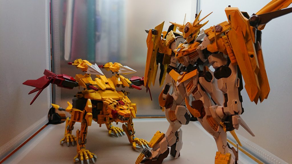 レオーネとレグル2体の獅子が合体し獰猛にして最強の闘士が誕生する!