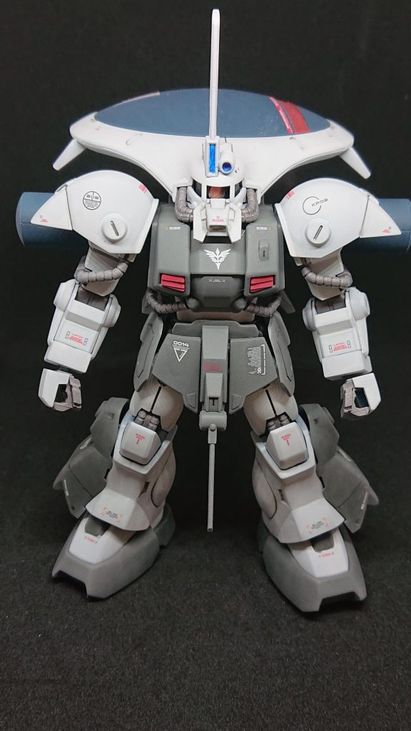 ハイキューパーツのレッドデカールを買ったので白い機体に