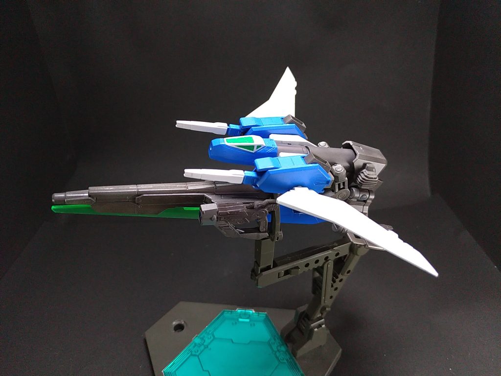 コア･ファイター+GN-B.R.Dコア･ファイターとGN-B.R.Dの合体形態。コア･ファイターにGN-B.R.Dの推進力が追加され、最大出力時はトランザム状態のMSに匹敵する機動力を発揮する。二つのGNドライヴは直結されているためこの状態でも「エクシアムバースト」が使用可能。しかし、GNコンデンサ等の補機類が少ないため有効範囲が非常に狭くなってしまう。運用テスト時、その性能の高さから「こいつそのものがガンダムと呼んでもいい」と開発者が感嘆の声を上げたと伝えられている。