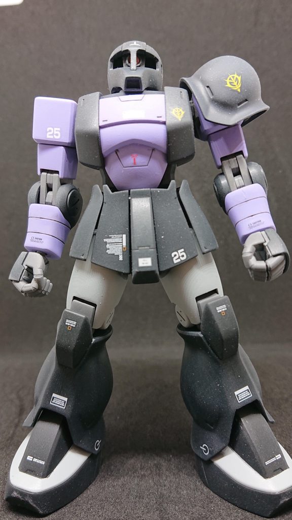 MS-05B ザクⅠ（黒い三連星仕様）–2枚目/制作者：ガンプラおじさん