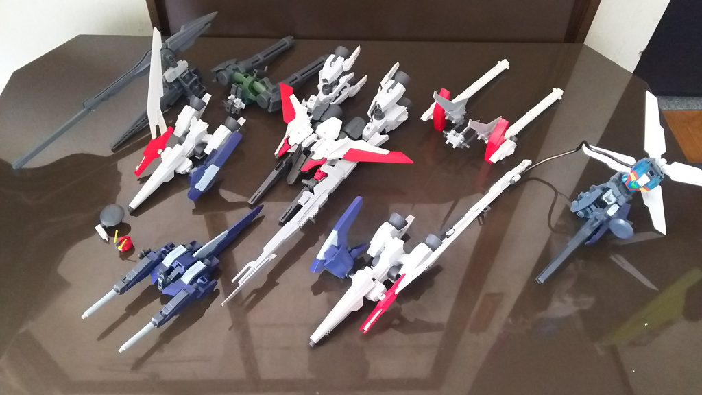 バラバラ&変形
ブロックごとに別けました