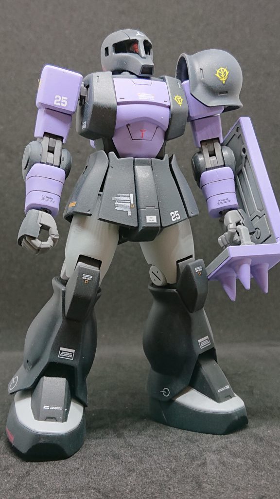 MS-05B ザクⅠ（黒い三連星仕様）–9枚目/制作者：ガンプラおじさん