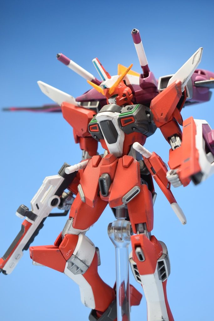 【ランナー塗装】HGCEインフィニットジャスティスガンダム–5枚目/制作者：iru