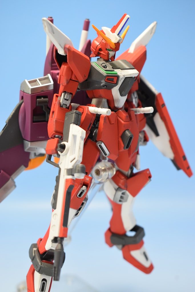 【ランナー塗装】HGCEインフィニットジャスティスガンダム–4枚目/制作者：iru