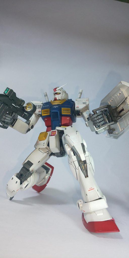 MGオリジン版ガンダム–2枚目/制作者：g_republic_28