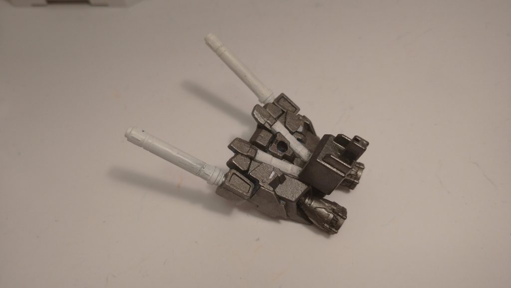 バックパックとZZⅡとの接続部。