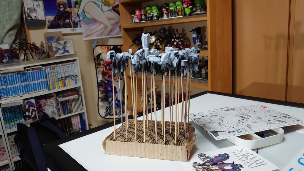 フィニッシャーズのファンデーションホワイトでグラデ