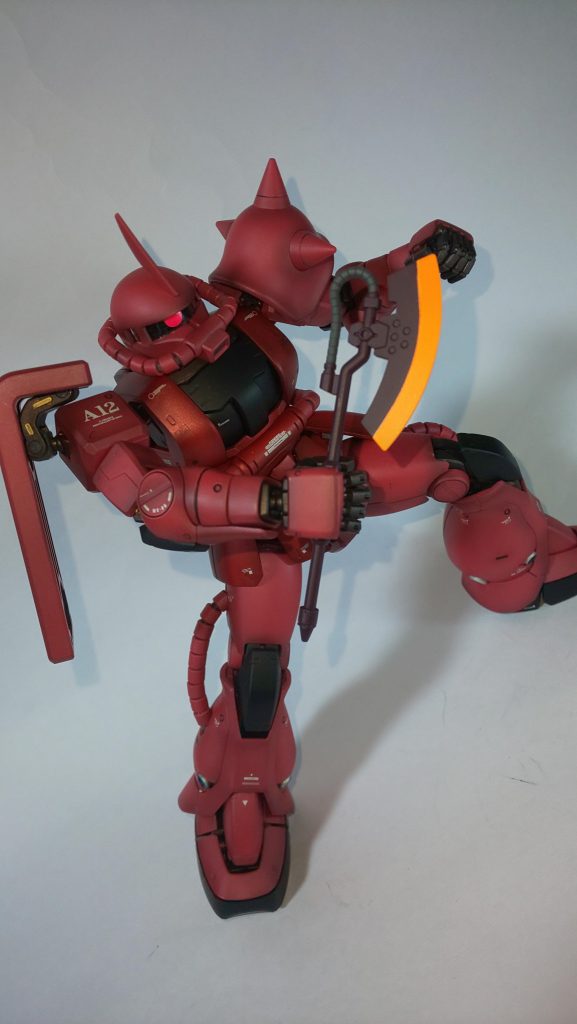 MGシャア専用ザク–2枚目/制作者：g_republic_28