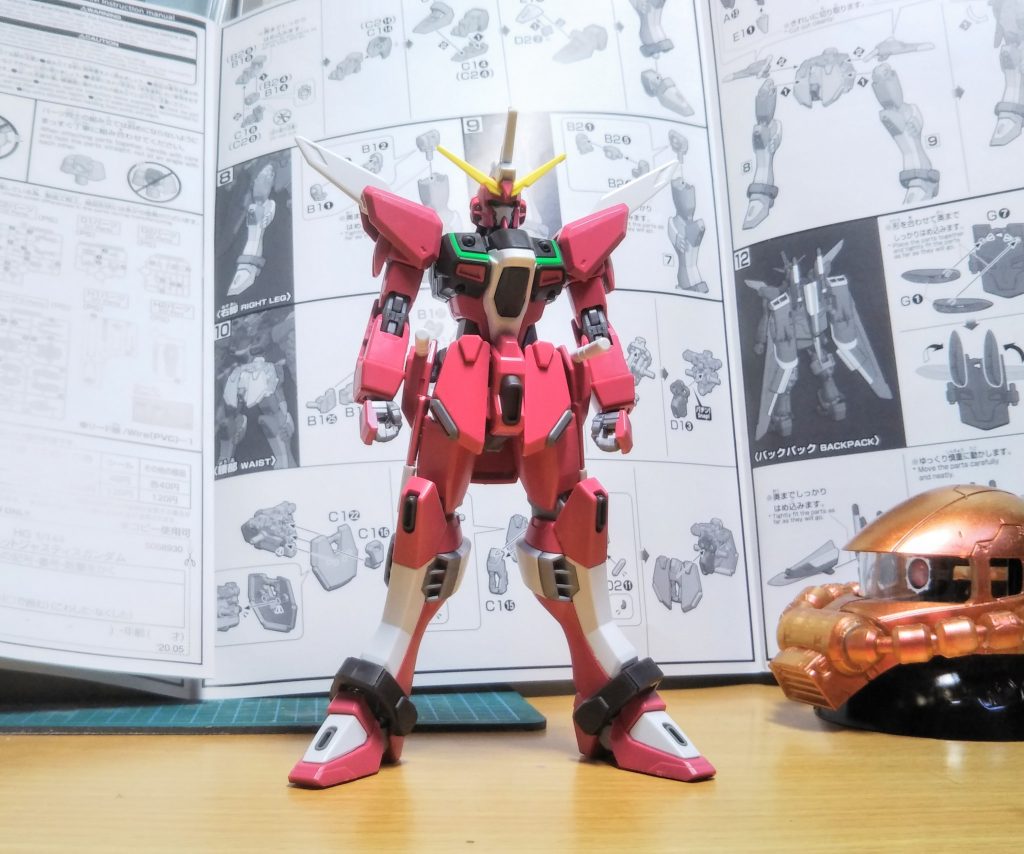 キット素組みは非常にカッコ悪く(個人的な感想)
大改修になってしまいました