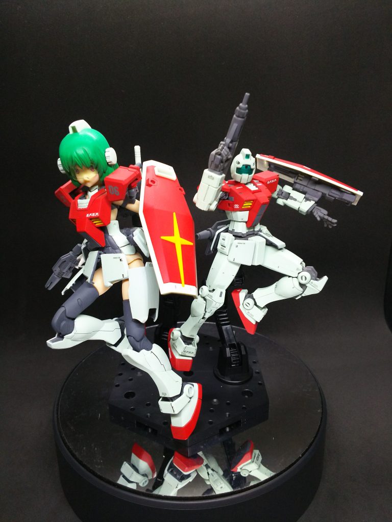 うちの子、ジム少女とツーショット
動画にも少し出てきます