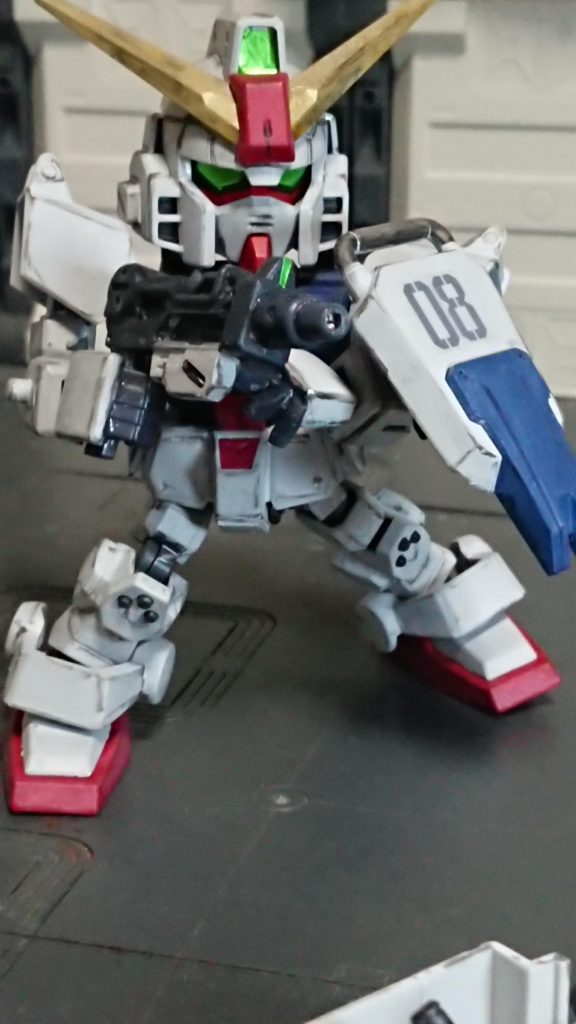 マシンガン
センサーはホイルシールの余剰使いました