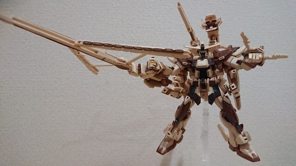 フルバースト態勢
漫画版のⅯ-91と同じくツインヴェスパー発射態勢もとれます。