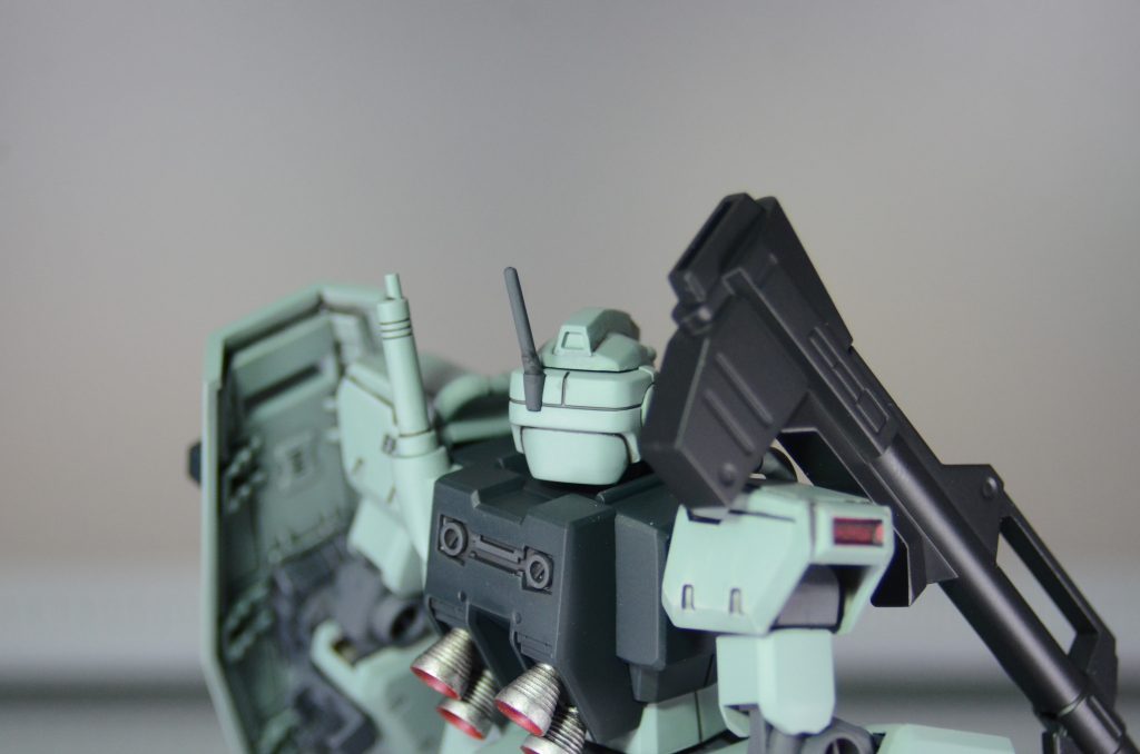 組んで塗装後、切ったところもモールドと同じ太さなので目立たないですね。