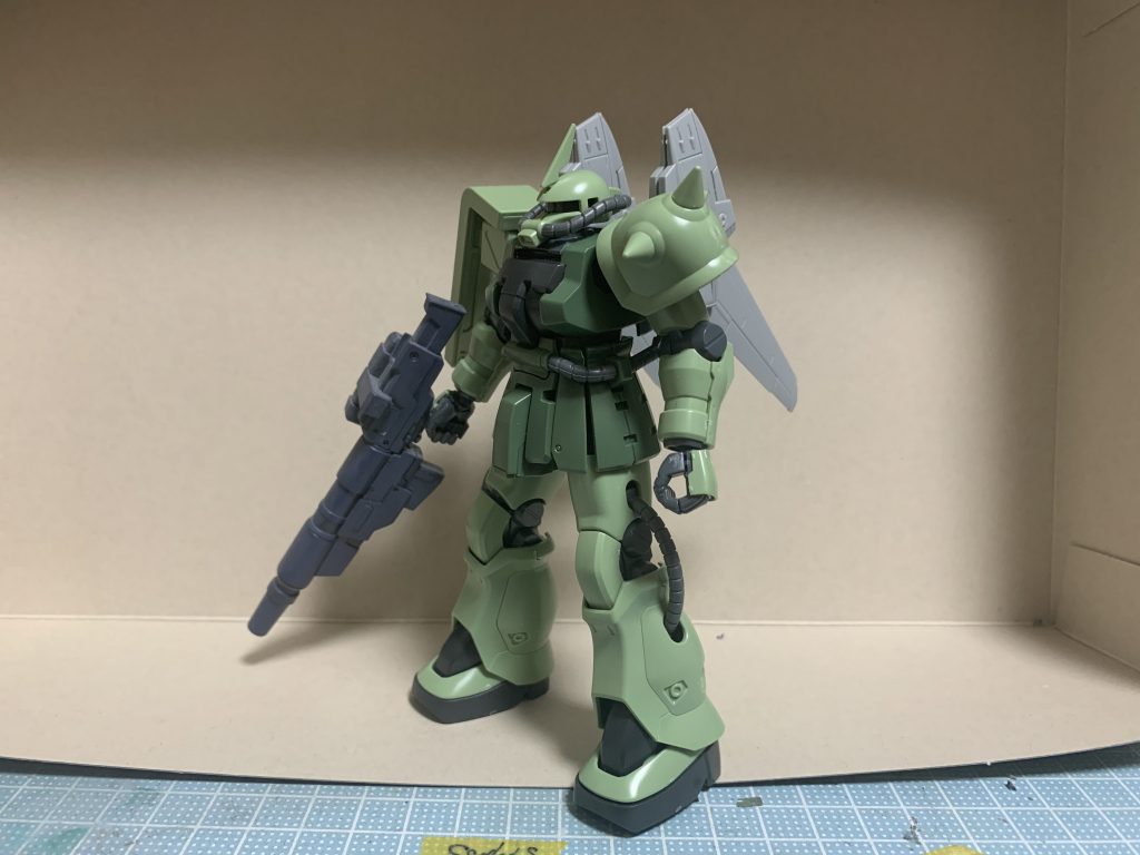 HGUC MS-06F-2   ザクF2改–2枚目/制作者：pekesuu