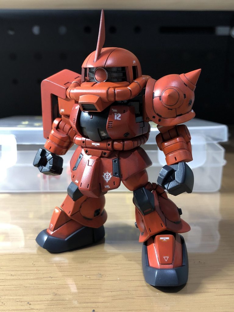 塗装後、ウォッシングした状態。
うーん、やはりガンダムが欲しくなる。。。
ご覧頂きありがとうございます。
それでは
次回を待て!