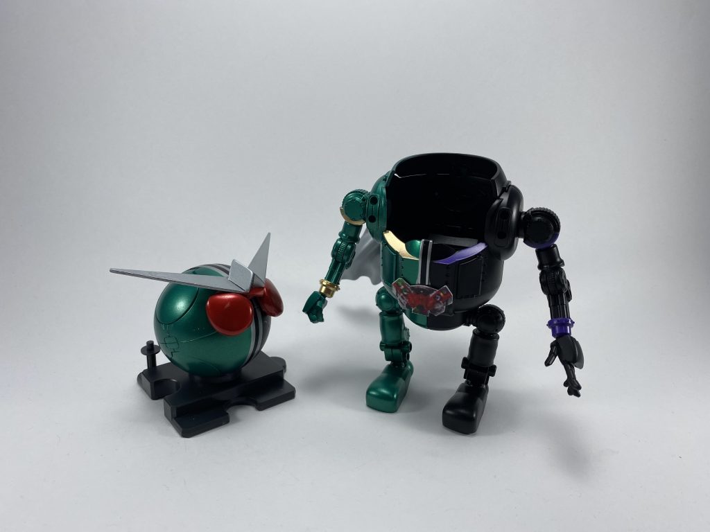 ハロとユニット分離状態です。