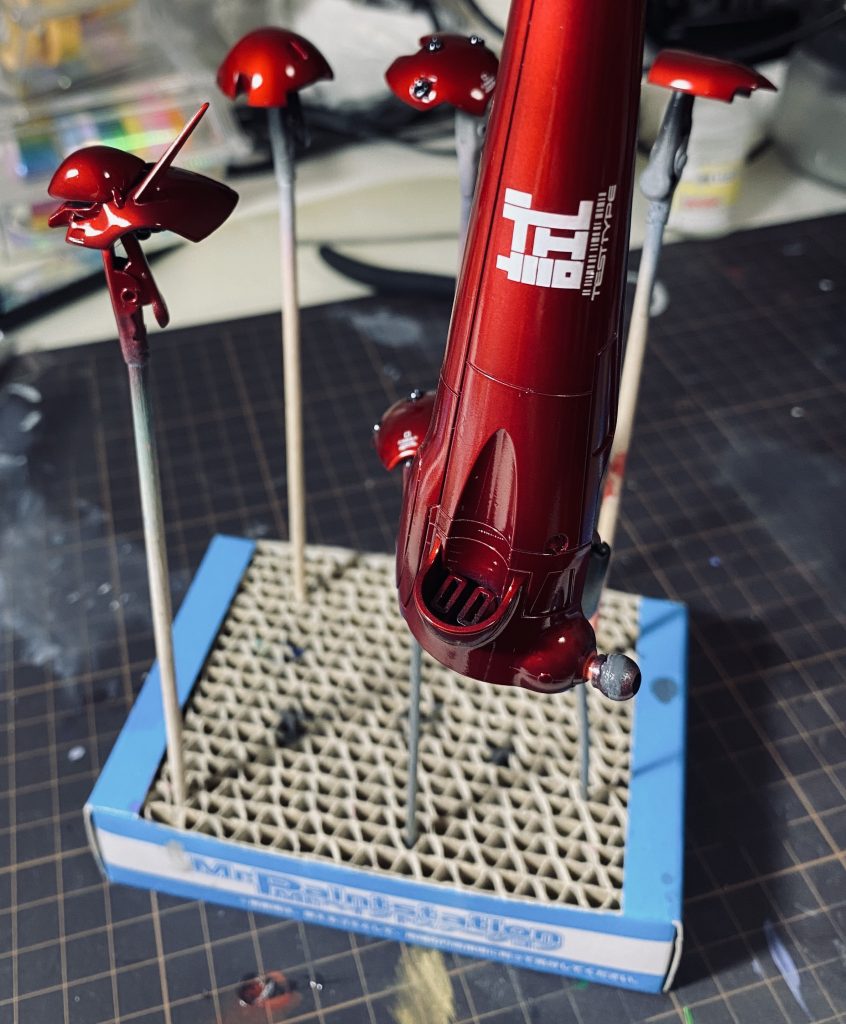 どうしてもハイキューさんのJPNデカールが使いたくなったので貼っています。今回いちばん気に入っている部分です。