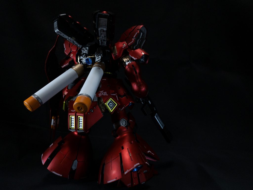 各部、カラーリングを自分なりのイメージで変更しております。