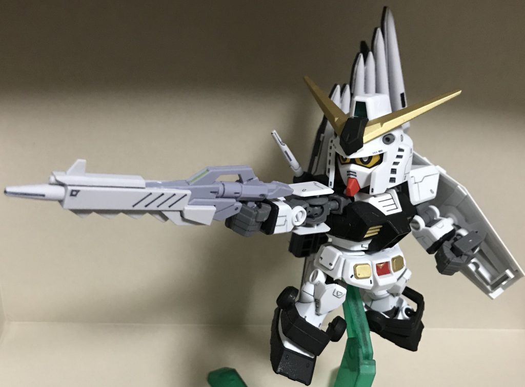 ライフル基部はコアガンダムG-3カラーのを使用