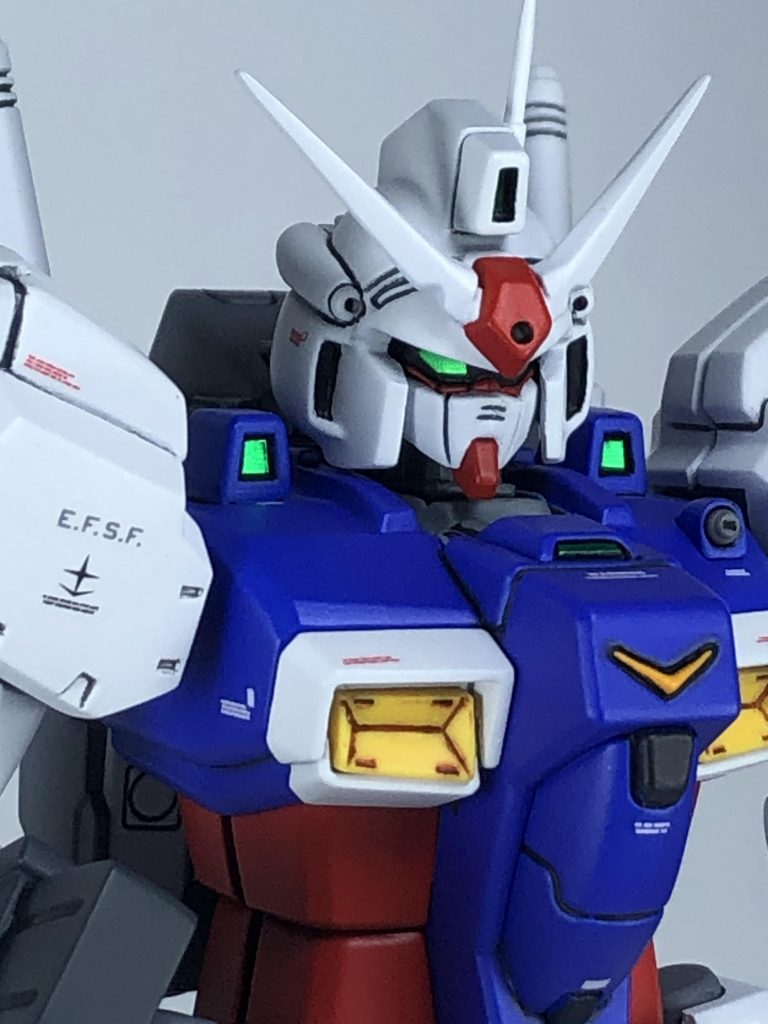 HGUC 1/144 ガンダムGP01–9枚目/制作者：Ok-Ⅱ