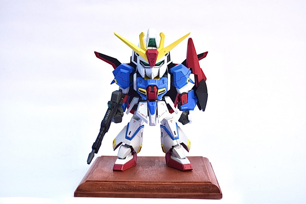 Zガンダム(オリジナルカラー)フロントビュー