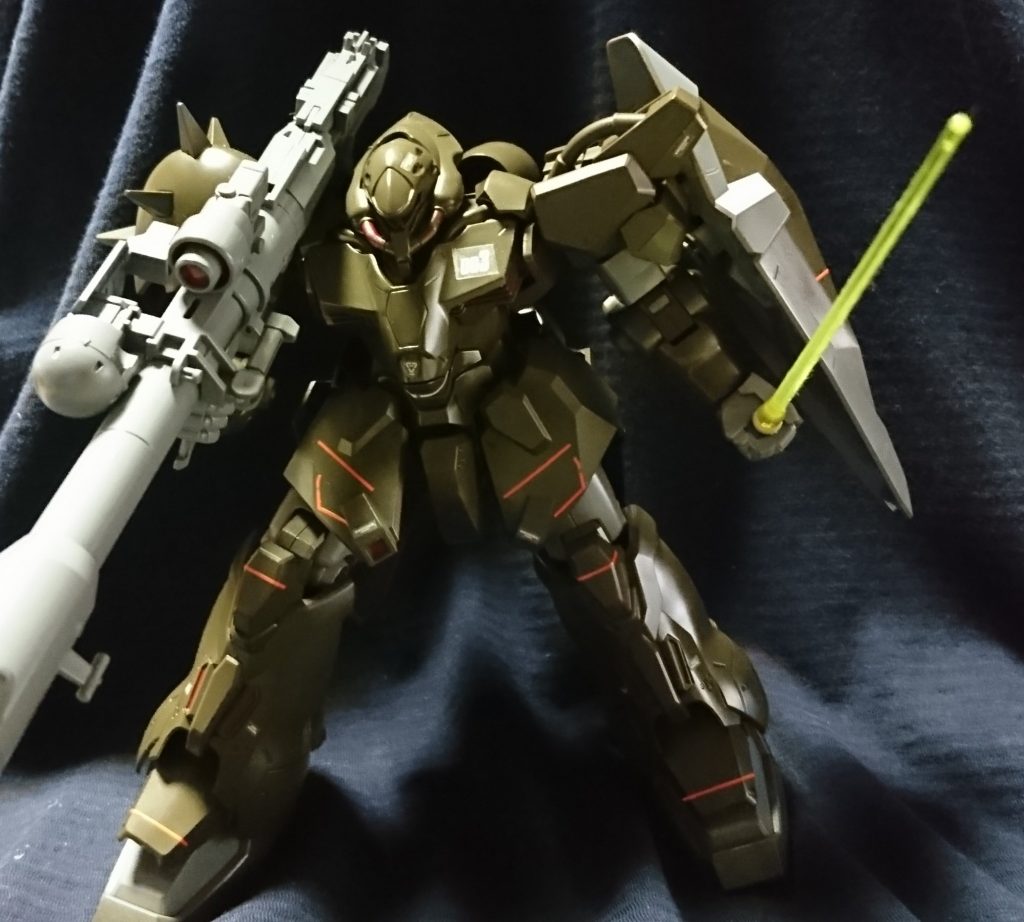 ＭＧ用ビームサーベル刃でも短く見える