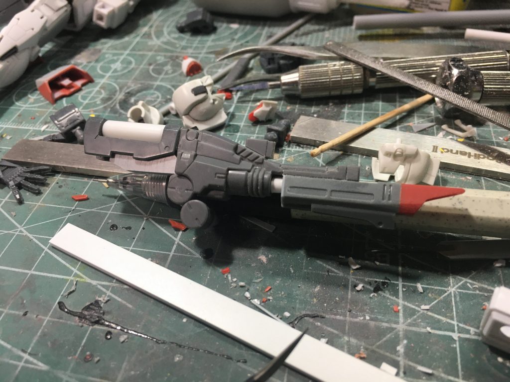 ビームキャノンはこんな感じ。何使ったか忘れました。