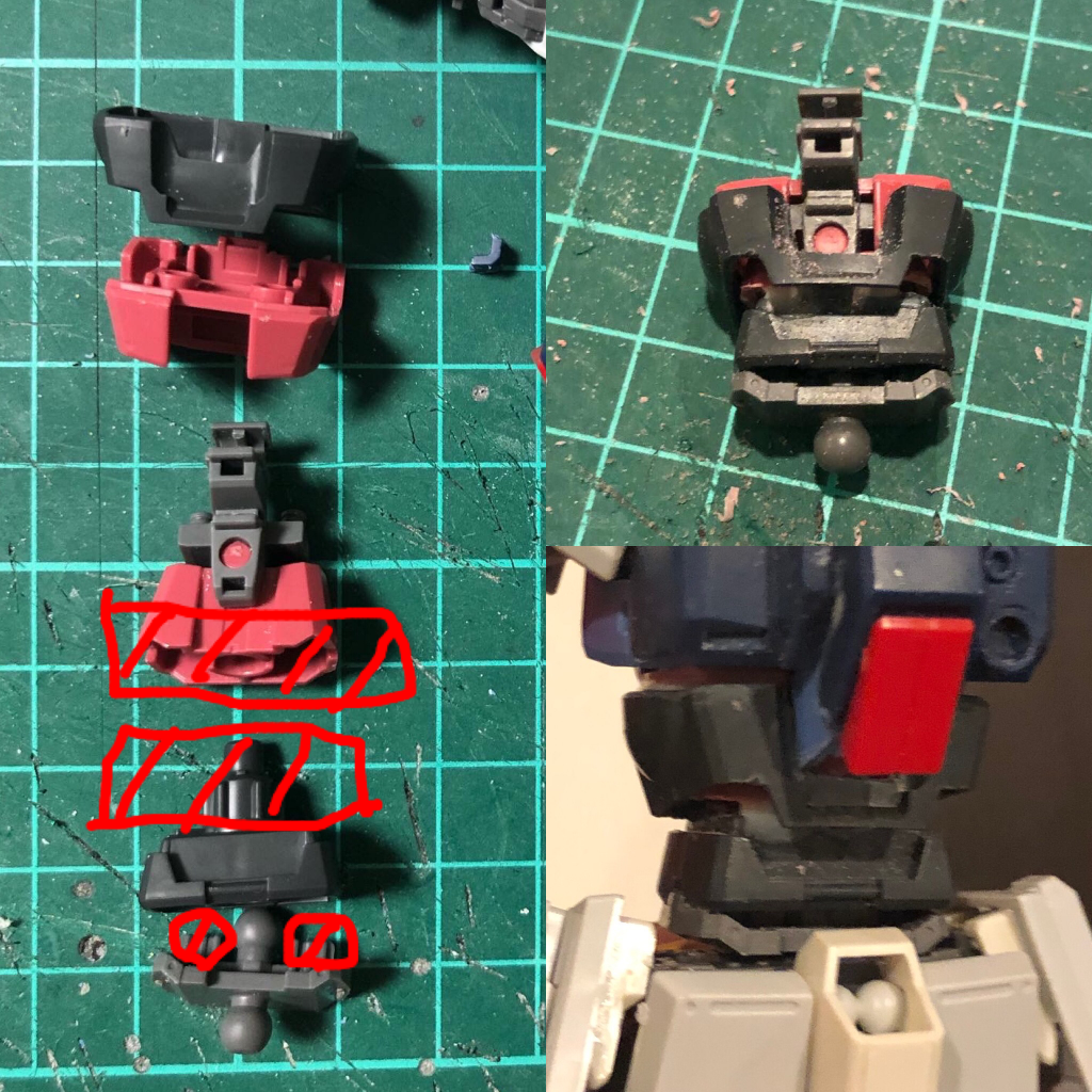 ワキバラは、ビヨンドのいいとこヌキで陸ガンパーツをのせてきました。