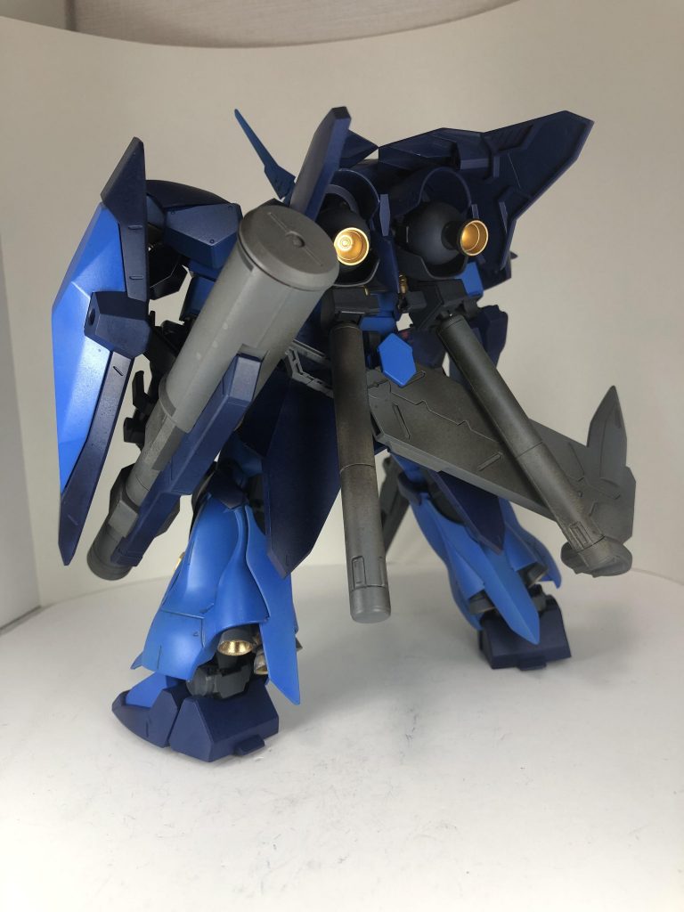 重装化に合わせて推進力強化の為ノズルの大型化。プロペラントタンクの追加。