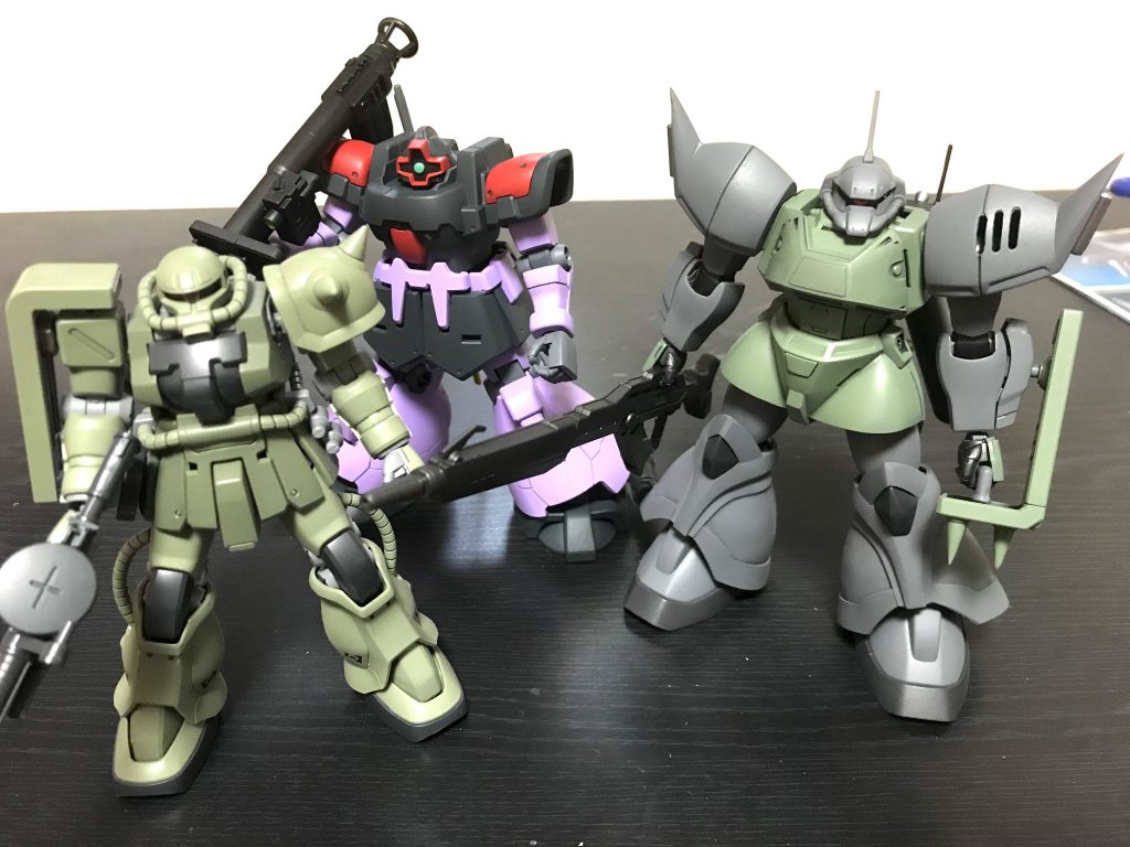 気が付けば今年は0083シリーズばかり作ってました。
マッシブでカッコいい