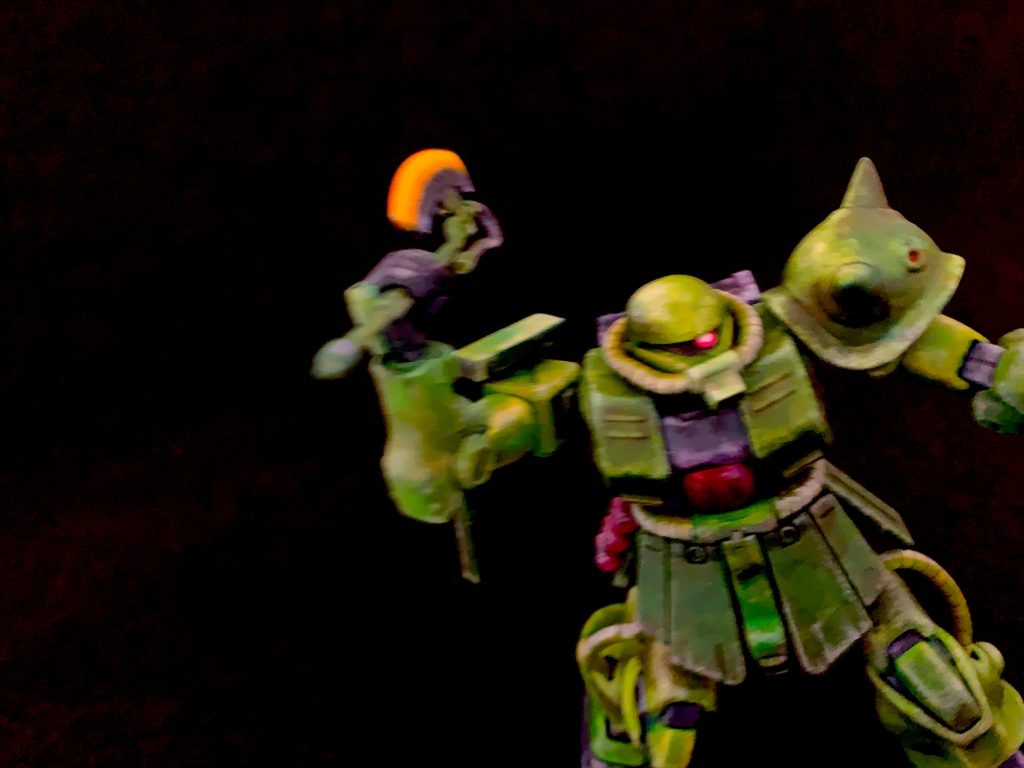 充電状態のヒートホークで。