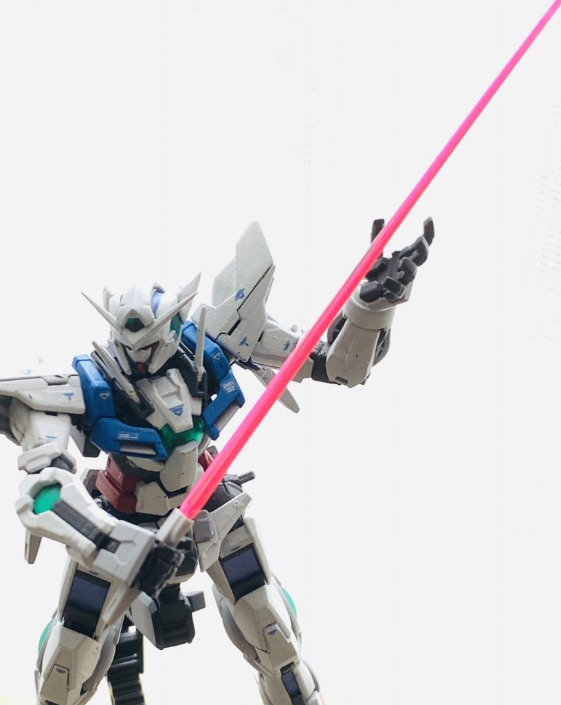 RG エクシア-アストレアカラー 主題「ビームサーベル」–3枚目/制作者：John9999