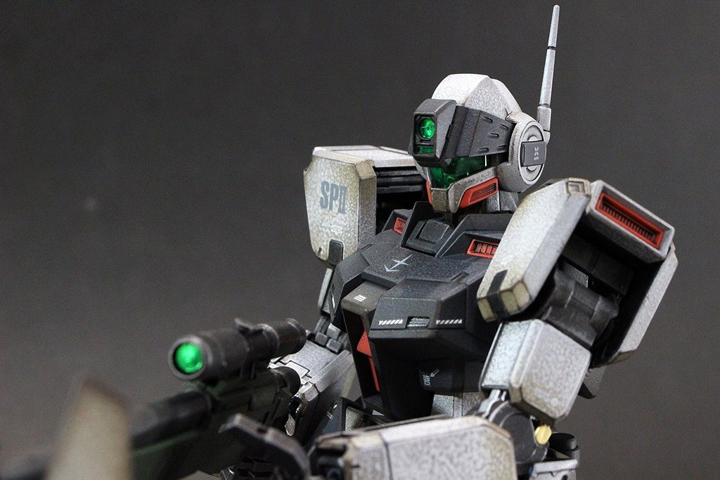 MGジムスナイパー2ウェザリング鋳造塗装–2枚目/制作者：matever1.5 まてや