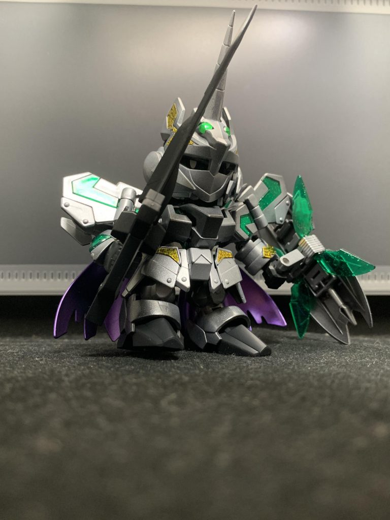 兜被せてみました