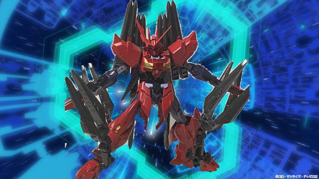 フィンファンネル射出!可動出来るのは4個だけですが充分な数だと思います。