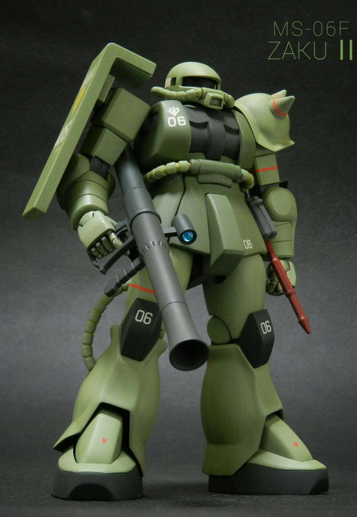 MS- 06F量産型ザク　–2枚目/制作者：スギ