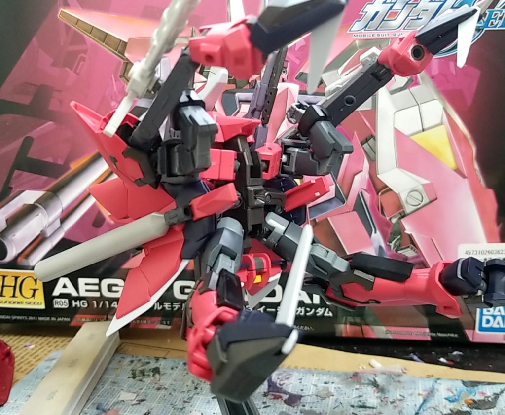 正直後に出てくるジャスティスよりキットの出来栄えが良いんじゃないかと思えるくらい良いキットな気がする