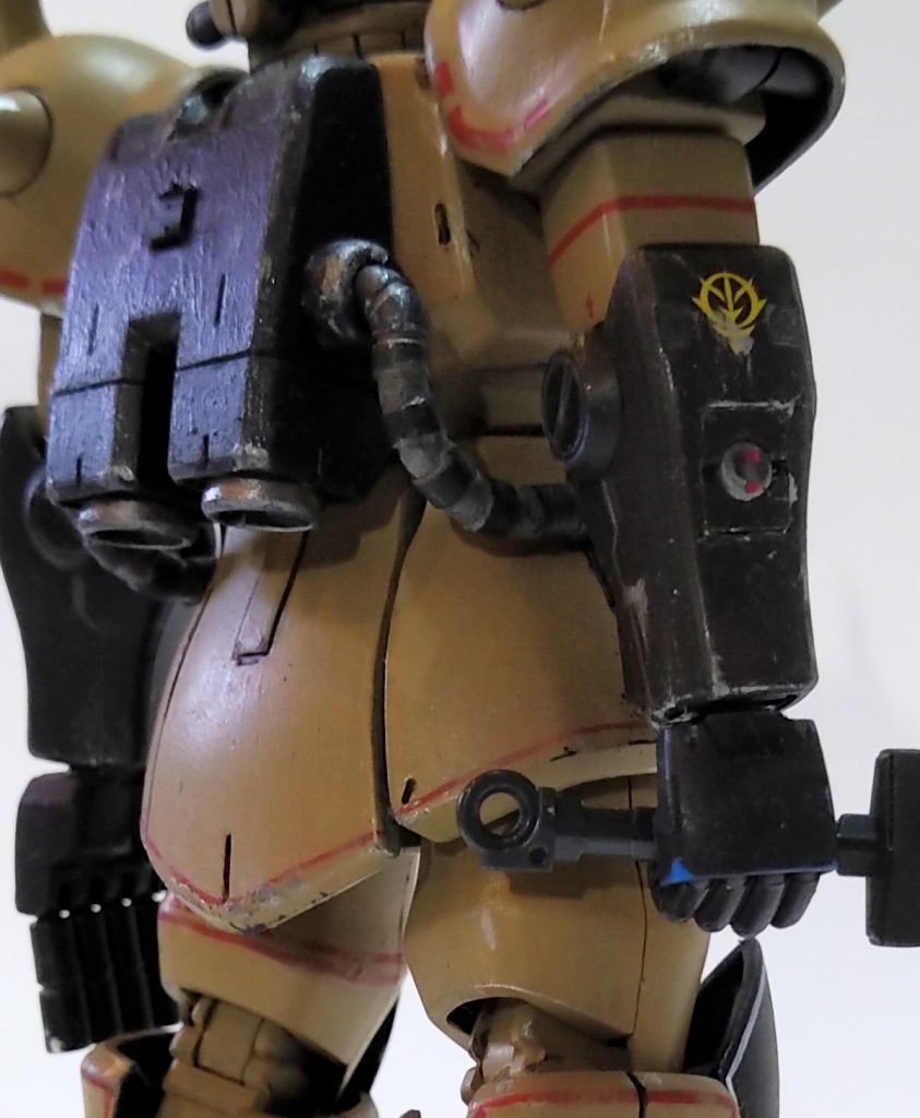 腕、腰、ランドセルの接続穴は塞ぎパーツを作成