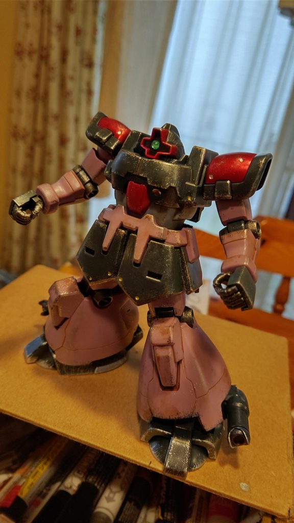 汚しを入れて、使い込んだ感じに！